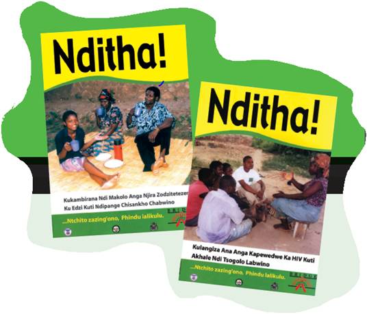 Nditha posters - AIDS program